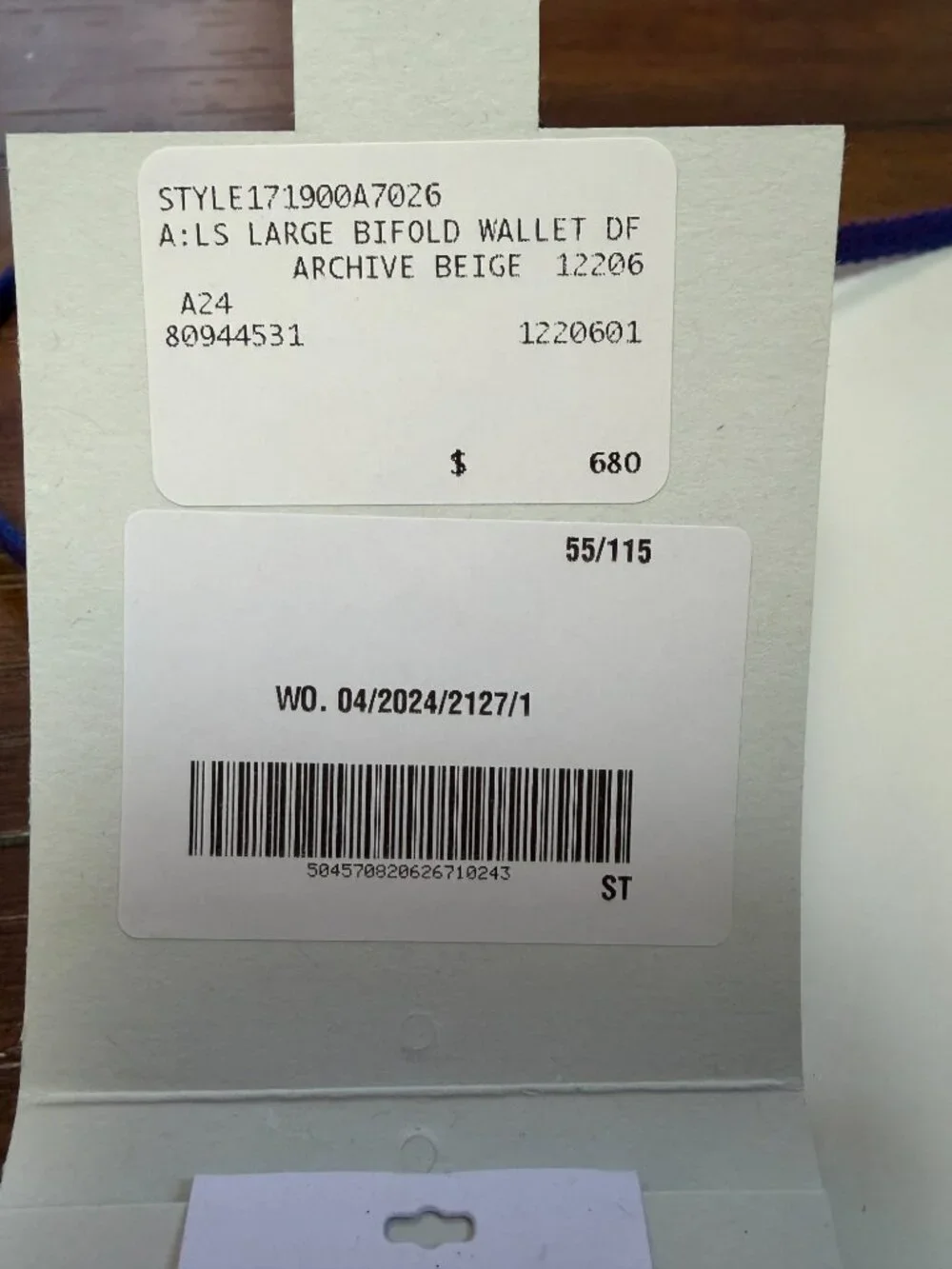 Burberry Wallet - Picture 3 of 6